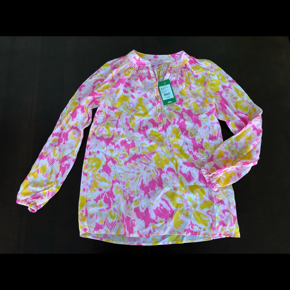 Lilly Pulitzer silk top